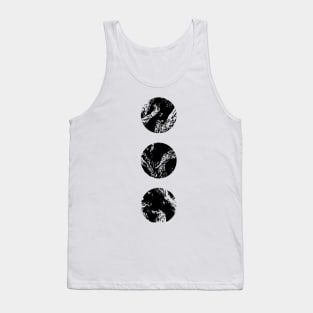 Black and White Dry Bones | Seneh Design Co. Tank Top